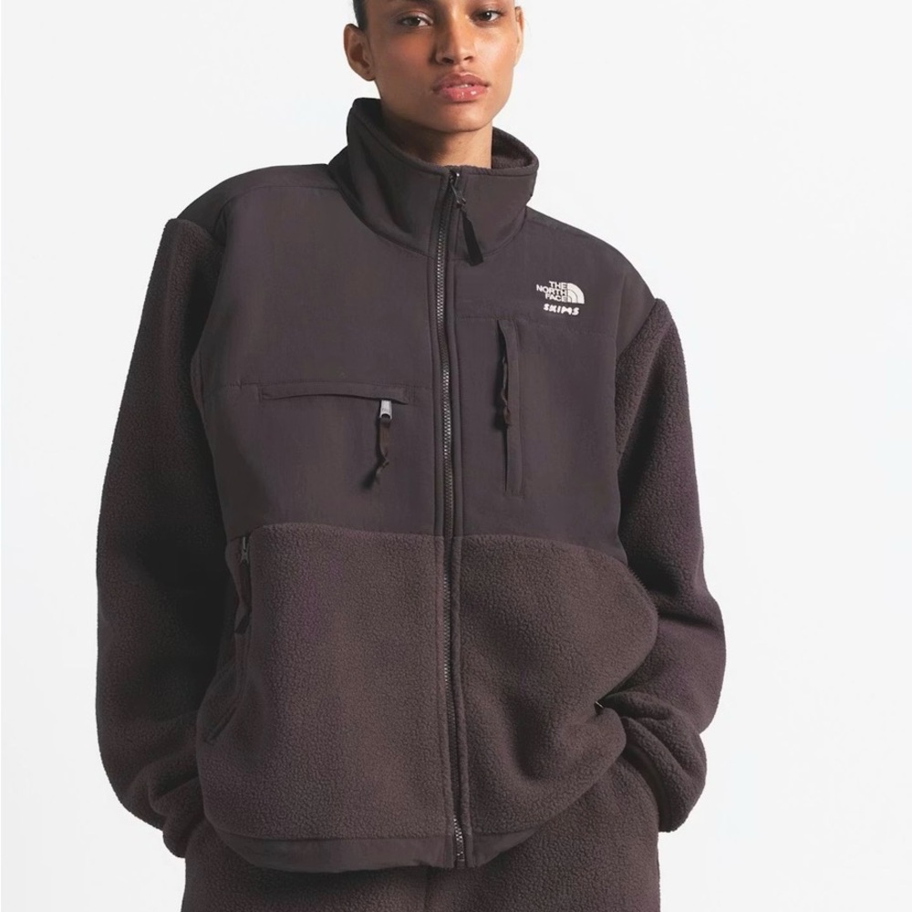 The North Face Skims Denali (Phoenix color) Brown Fleece Jacket